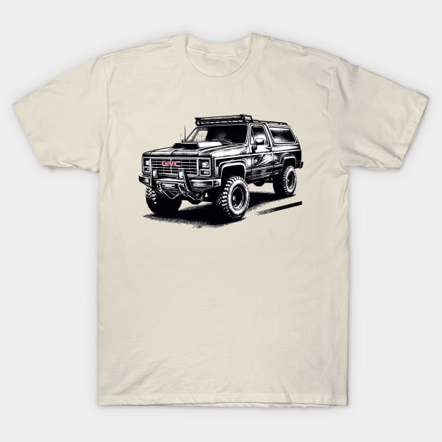 GMC Jimmy T-Shirt by Vehicles-Art